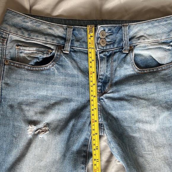 American Eagle Skinny Crop size 4 jeans - Picture 3 of 10